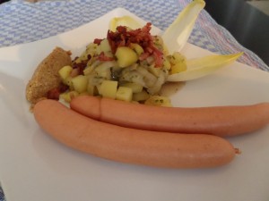 Kartoffel Chicoree Salat
