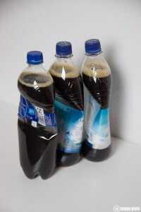 Plastikflaschen für Eisbock