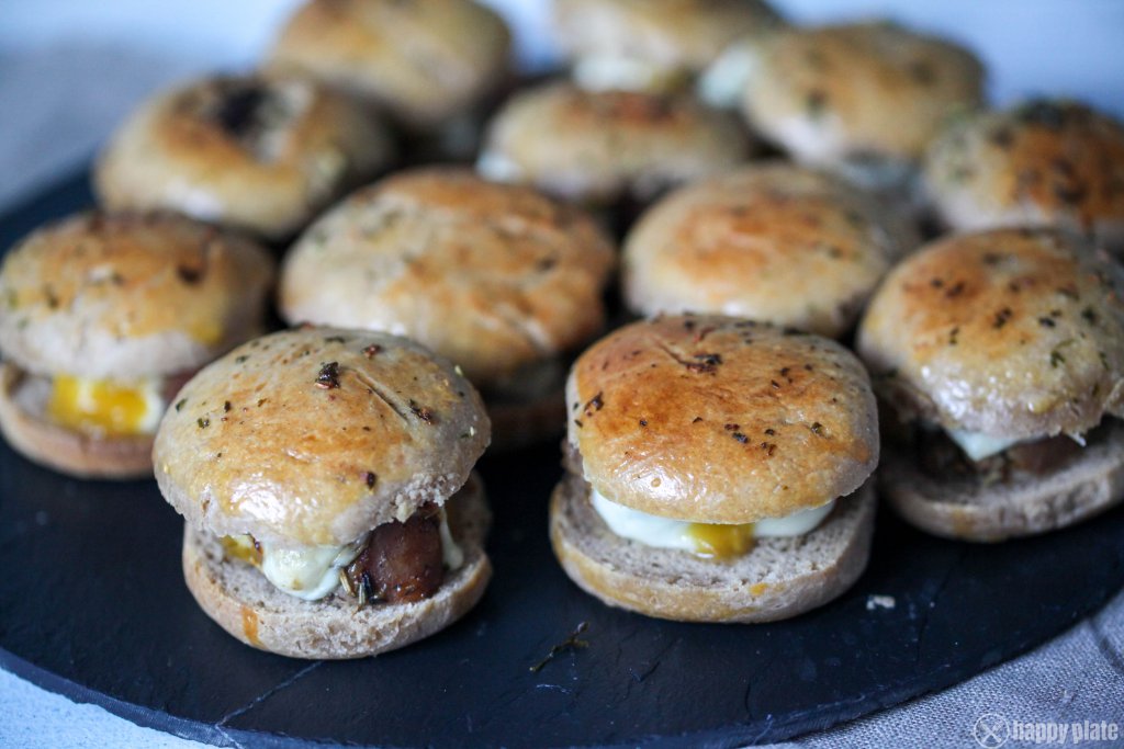 Mini Slider mit Schweinefilet