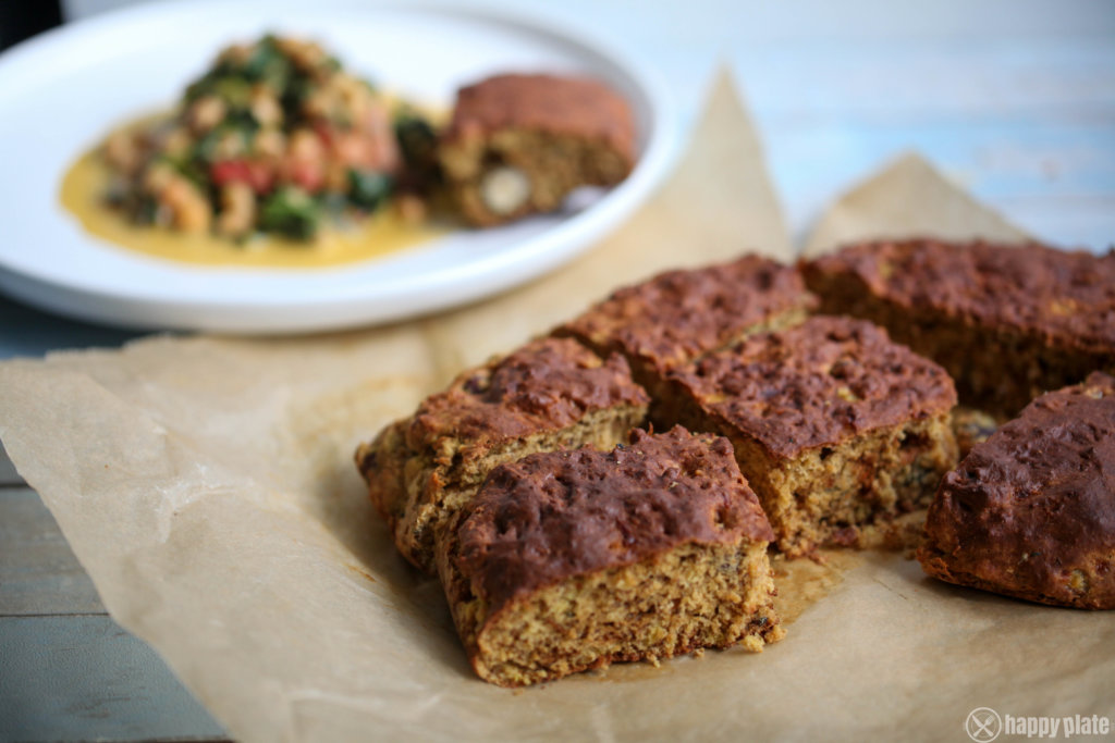 Savoury Curry Banana Bread_